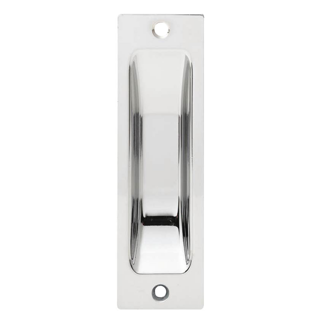Poign&eacute;e affleurante Lockwood 115 x 35 mm Zinc moul&eacute; sous pression