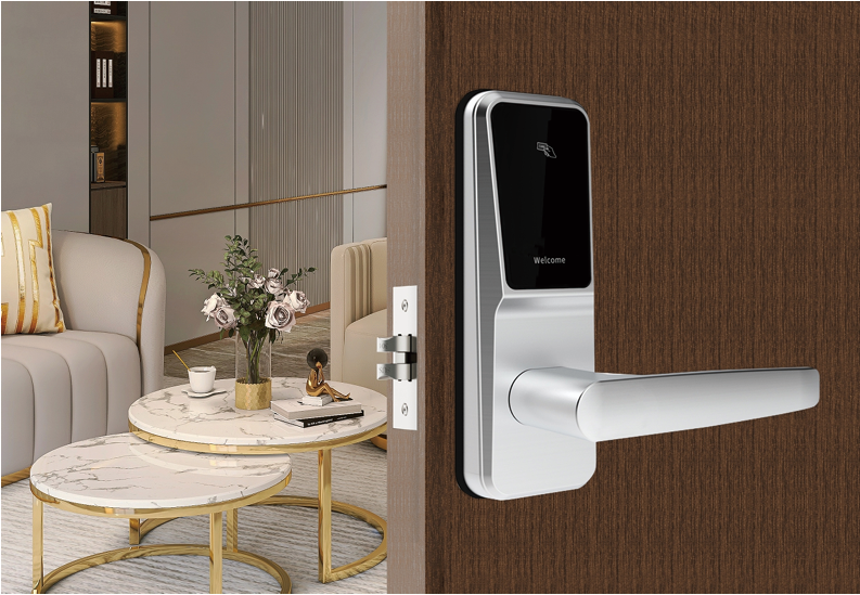 SERRURE NUM&Eacute;RIQUE POUR PORTE EN BOIS DE CHAMBRE