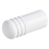 Cale-porte Trio Coussin Plastique Blanc 75mm