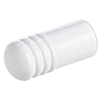 Cale-porte Trio Coussin Plastique Blanc 75mm