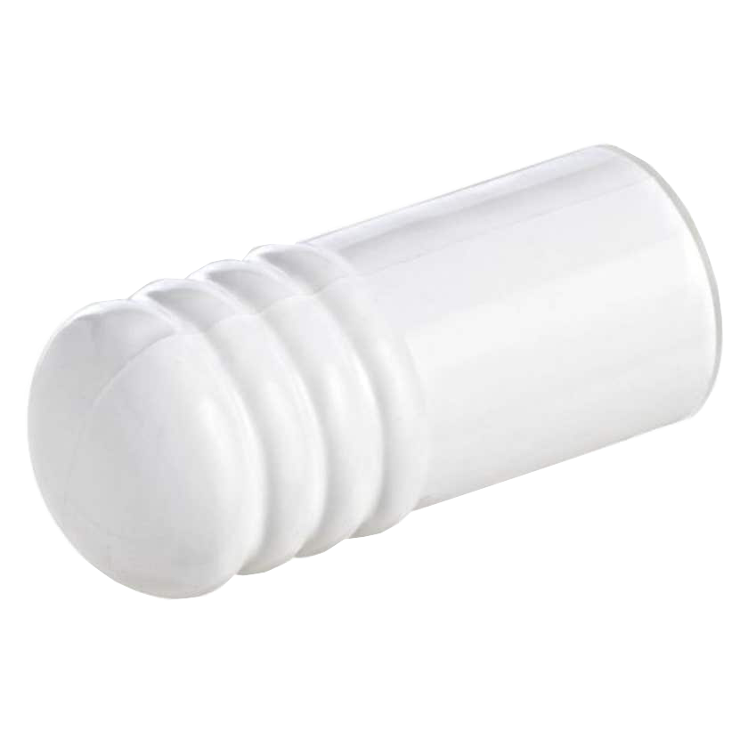 Cale-porte Trio Coussin Plastique Blanc 75mm