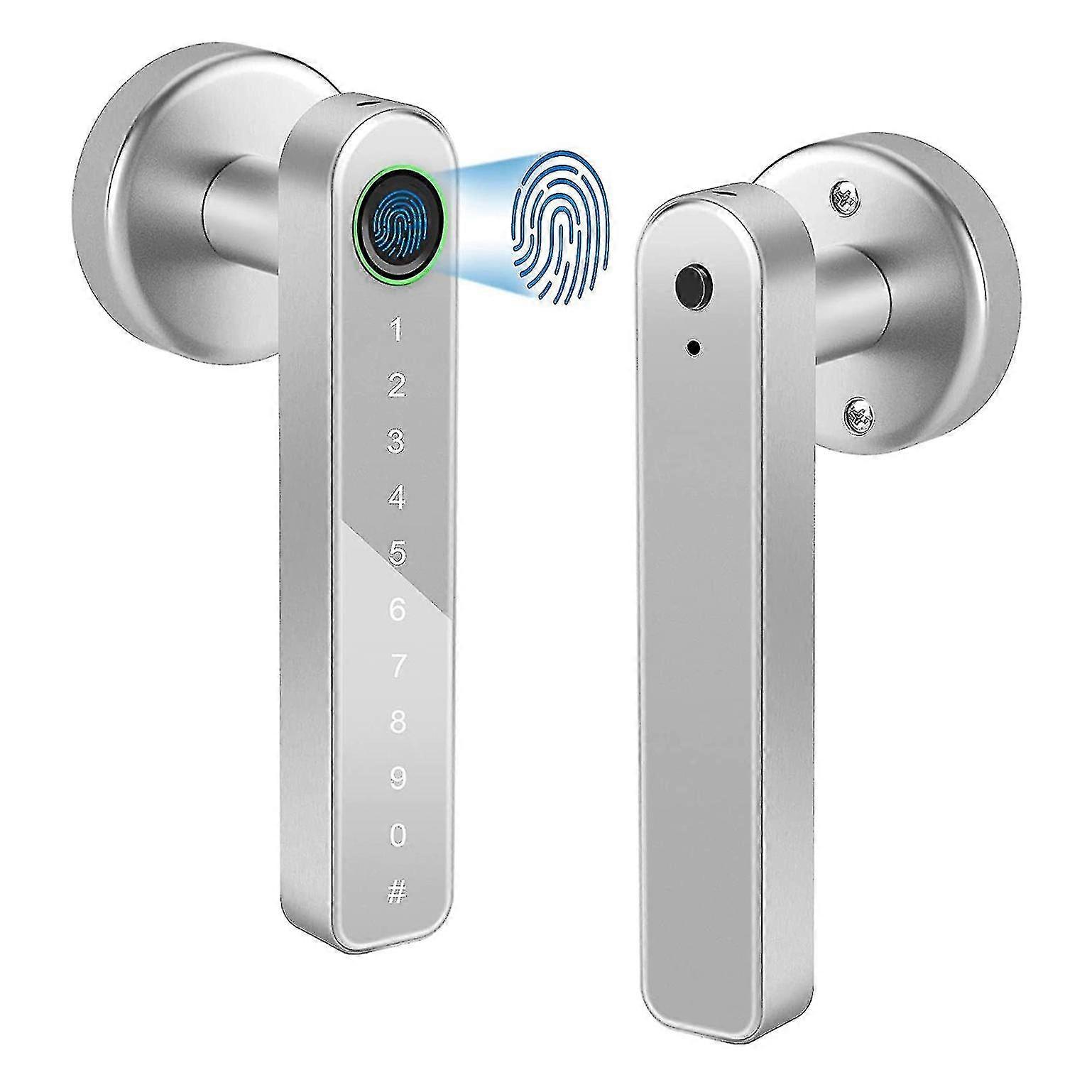 Smart Lock - Serrure de porte sans cl&eacute; avec fonctionnalit&eacute;s de poign&eacute;e