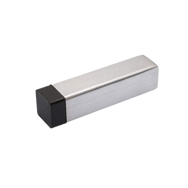 Butoir de porte Lane Bullet carr&eacute; bross&eacute;