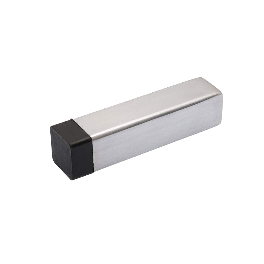 Butoir de porte Lane Bullet carr&eacute; bross&eacute;