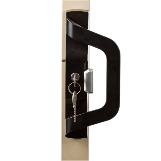 Serrures pour portes coulissantes