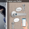 Smart Lock - Serrure de porte sans cl&eacute; avec fonctionnalit&eacute;s de poign&eacute;e
